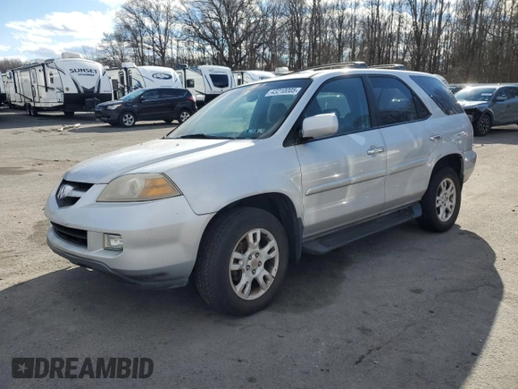 2004 Acura MDX Touring Pkg w/Navigation with VIN 2HNYD18894H526596, listed as a Copart auction lot 43210005 with 153,632 mi miles and Salvage Title. Bid and sale history available at carsss.com. Image 1.