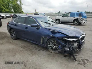 2019 BMW 3 Series 330i with VIN WBA5R1C51KAK09945, listed as a Copart auction lot 53831015 with 18,135 mi miles and Salvage title. Bid and sale history available at DreamBid. Image 4.