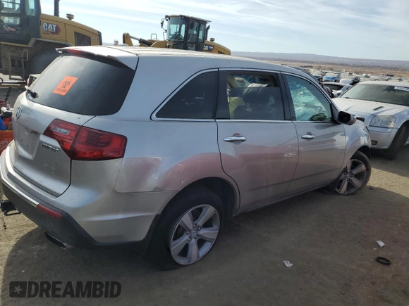 2013 Acura MDX with VIN 2HNYD2H24DH514485, listed as a Copart auction lot 84210464 with 0 mi miles and Salvage Title. Bid and sale history available at carsss.com. Image 3.