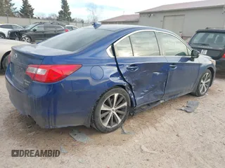2017 Subaru Legacy Limited with VIN 4S3BNEN63H3012786, listed as a IAAI auction lot 41422437 with 1 mi miles. Bid and sale history available at carsss.com. Image 4.