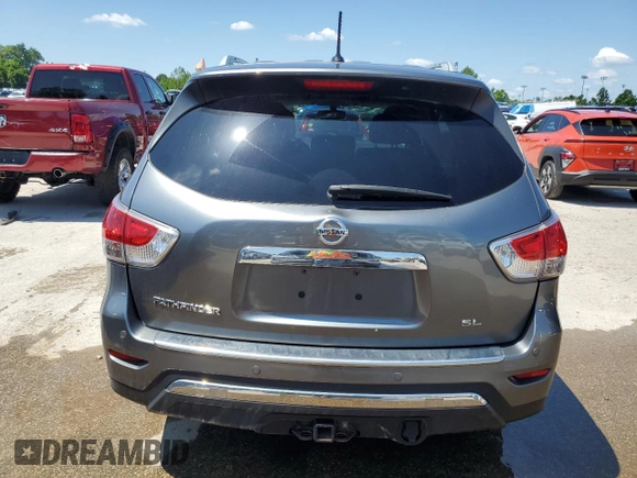 2015 Nissan Pathfinder S with VIN 5N1AR2MN2FC664881, listed as a Copart auction lot 61437605 with 168,119 mi miles and Clean title. Bid and sale history available at DreamBid. Image 6.