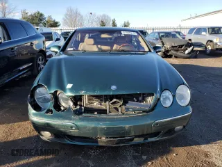 2001 Mercedes-Benz CL-Class with VIN WDBPJ78J51A010387, listed as a Copart auction lot 81668974 with 172,098 mi miles and Clean Title. Bid and sale history available at carsss.com. Image 5.