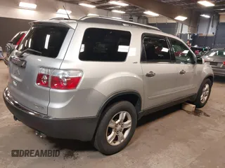 2009 GMC Acadia SLT1 with VIN 1GKEV23D59J118252, listed as a IAAI auction lot 42570244 with 110,310 mi miles and . Bid and sale history available at DreamBid. Image 4.