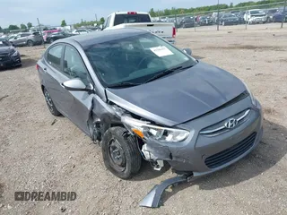 2017 Hyundai Accent SE z VIN KMHCT4AE7HU193771, wystawiony jako IAAI lot #42206437 z przebiegiem 122 950 mil mil oraz . Historia ofert i sprzedaży dostępna na DreamBid. Obrazek 1.