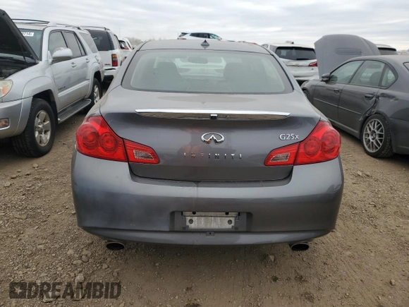 2012 Infiniti G25 x with VIN JN1DV6AR5CM861452, listed as a Copart auction lot 83300584 with 81,057 mi miles and Clean Title. Bid and sale history available at DreamBid. Image 6.