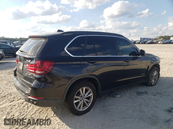 2014 BMW X5 xDrive35d with VIN 5UXKS4C51E0J96487, listed as a Copart auction lot 44034845 with 155,116 mi miles and Salvage Title. Bid and sale history available at carsss.com. Image 3.