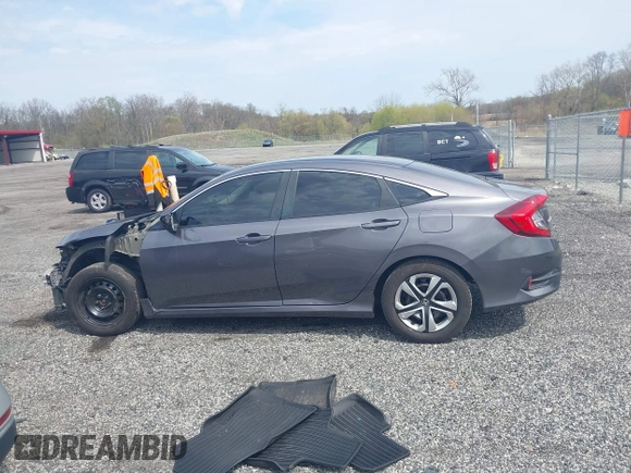 2016 Honda Civic Sedan LX with VIN 2HGFC2F51GH524197, listed as a IAAI auction lot 42012886 with 103,302 mi miles. Bid and sale history available at carsss.com. Image 15.