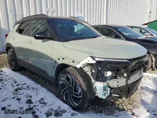 2024 Chevrolet TrailBlazer RS with VIN KL79MTSL6RB179969, listed as a Copart auction lot 88992935 with 5,450 mi miles and Salvage Title. Bid and sale history available at carsss.com. Image 4.