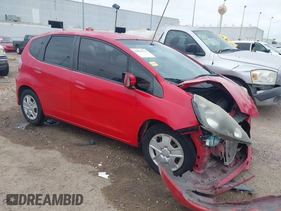 2013 Honda Fit with VIN JHMGE8H39DC065770, listed as a IAAI auction lot 42024432 with 67,267 mi miles. Bid and sale history available at carsss.com. Image 1.