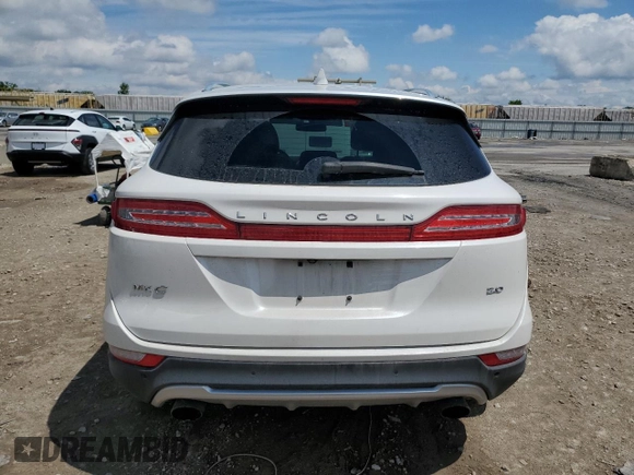 2017 Lincoln MKC Reserve with VIN 5LMCJ3C95HUL03813, listed as a Copart auction lot 55689815 with 149,766 mi miles and Salvage title. Bid and sale history available at DreamBid. Image 6.