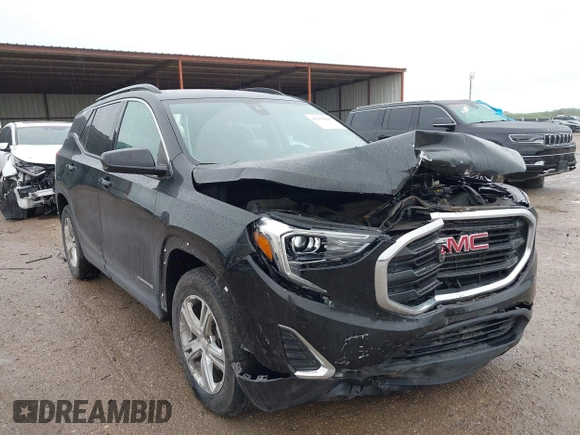 2020 GMC Terrain SLE with VIN 3GKALMEV6LL177896, listed as a IAAI auction lot 41956845 with 93,921 mi miles and . Bid and sale history available at DreamBid. Image 1.