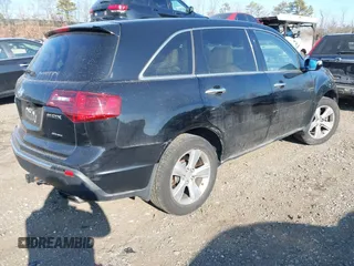 2010 Acura MDX with VIN 2HNYD2H21AH513886, listed as a IAAI auction lot 41358518 with 187,824 mi miles. Bid and sale history available at carsss.com. Image 4.