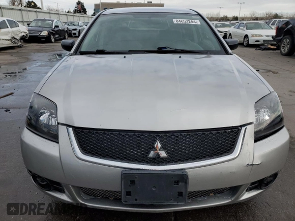 2010 Mitsubishi Galant ES with VIN 4A32B3FF8AE009806, listed as a Copart auction lot 84652244 with 166,687 mi miles and Salvage Title. Bid and sale history available at carsss.com. Image 5.