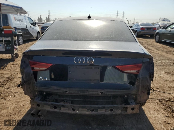 2017 Audi A3 Sedan Premium with VIN WAUAUGFF0H1061896, listed as a Copart auction lot 59902773 with 61,536 mi miles. Bid and sale history available at carsss.com. Image 6.