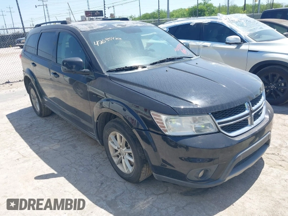 2015 Dodge Journey SXT with VIN 3C4PDCBB0FT708876, listed as a IAAI auction lot 42035422 with 157,669 mi miles. Bid and sale history available at carsss.com. Image 1.