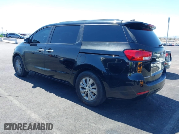 2017 Kia Sedona LX with VIN KNDMB5C17H6319935, listed as a IAAI auction lot 42025352 with 74,561 mi miles. Bid and sale history available at carsss.com. Image 14.
