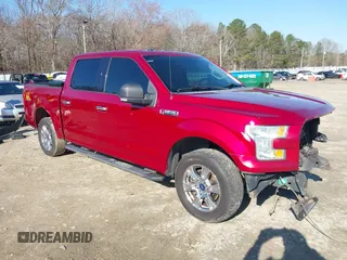 2015 Ford F-150 XL with VIN 1FTEW1CF4FFD02147, listed as a IAAI auction lot 41741065 with 139,627 mi miles. Bid and sale history available at carsss.com. Image 1.