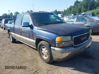 2000 GMC Sierra 1500 SLE z VIN 2GTEC19T5Y1349784, wystawiony jako IAAI lot #42638616 z przebiegiem 156 239 mil mil oraz . Historia ofert i sprzedaży dostępna na DreamBid. Obrazek 1.