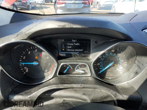 2014 Ford Escape Titanium with VIN 1FMCU9JXXEUB26489, listed as a Copart auction lot 50078885 with 140,043 mi miles and Salvage Title. Bid and sale history available at carsss.com. Image 9.