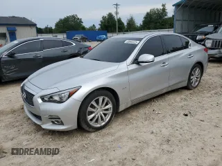 2017 Infiniti Q50 Premium with VIN JN1EV7AP5HM739187, listed as a Copart auction lot 63694325 with 118,661 mi miles and Clean title. Bid and sale history available at DreamBid. Image 1.