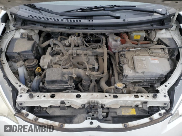 2012 Toyota Prius One with VIN JTDKDTB3XC1006053, listed as a Copart auction lot 43455685 with 112,280 mi miles and Salvage Title. Bid and sale history available at DreamBid. Image 13.