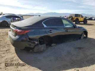 2018 Infiniti Q50 Pure with VIN JN1CV7AP4JM240457, listed as a Copart auction lot 81520334 with 154,438 mi miles and Salvage Title. Bid and sale history available at carsss.com. Image 3.