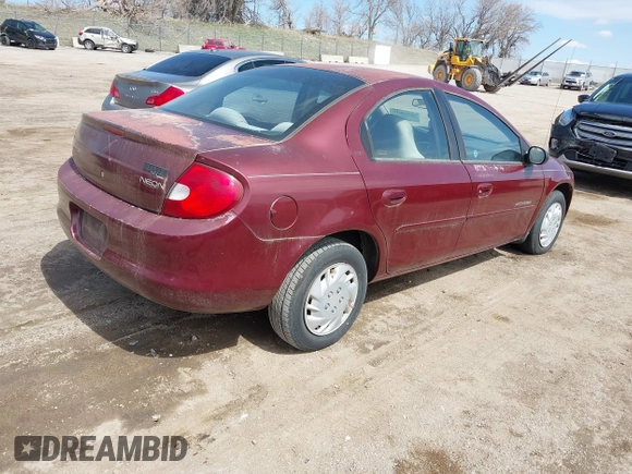 2001 Dodge Neon Highline z VIN 1B3ES46CX1D256604, wystawiony jako IAAI lot #41910019 z przebiegiem 30 253 mil mil oraz . Historia ofert i sprzedaży dostępna na DreamBid. Obrazek 4.