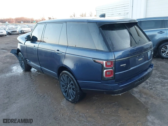 2020 Land Rover Range Rover Autobiography with VIN SALGV5SE5LA401539, listed as a IAAI auction lot 41394368 with 35,631 mi miles. Bid and sale history available at carsss.com. Image 3.