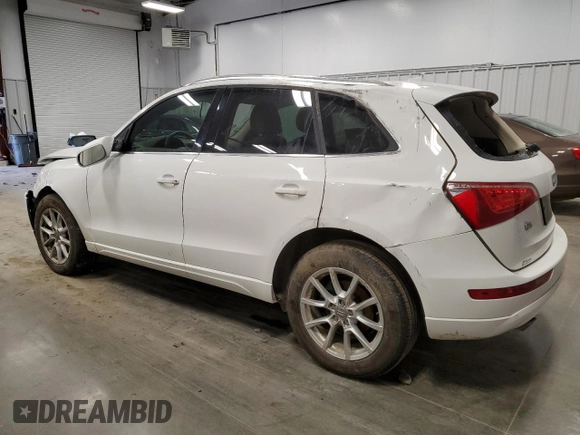 2010 Audi Q5 Premium Plus with VIN WA1LKAFP7AA004585, listed as a Copart auction lot 51585445 with 97,534 mi miles and Salvage title. Bid and sale history available at DreamBid. Image 2.
