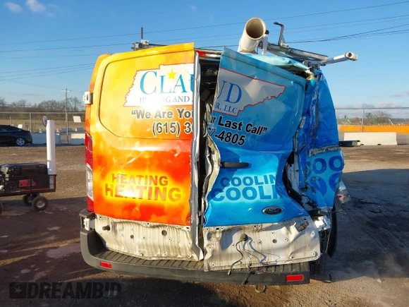 2020 Ford Transit Cargo with VIN 1FTBR1Y88LKA06393, listed as a IAAI auction lot 41283124 with 229,589 mi miles and . Bid and sale history available at DreamBid. Image 16.