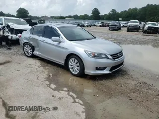 2015 Honda Accord EX-L with VIN 1HGCR2F84FA121002, listed as a Copart auction lot 62891965 with 120,037 mi miles and Salvage title. Bid and sale history available at DreamBid. Image 13.