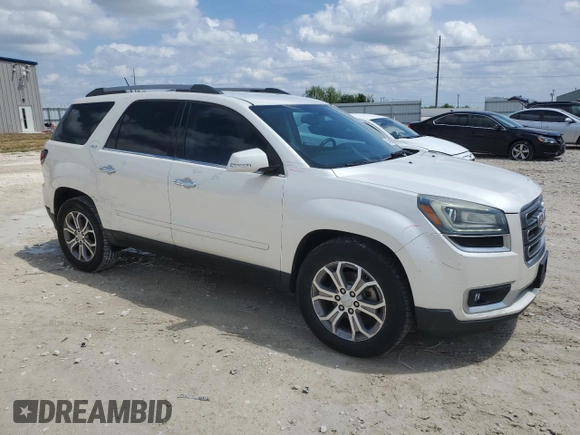 2013 GMC Acadia SLT with VIN 1GKKRSKD4DJ227447, listed as a Copart auction lot 53849195 with 212,737 mi miles and Salvage Title. Bid and sale history available at carsss.com. Image 4.