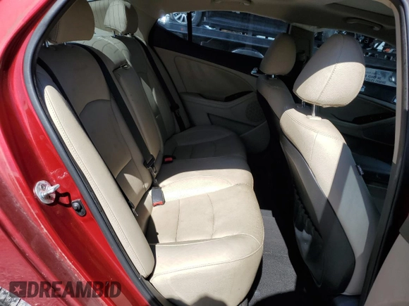 2015 Kia Optima EX with VIN 5XXGN4A76FG498957, listed as a Copart auction lot 55663605 with 137,998 mi miles and Clean title. Bid and sale history available at DreamBid. Image 10.
