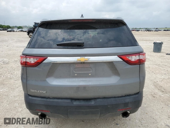 2021 Chevrolet Traverse LS with VIN 1GNERFKW3MJ108622, listed as a Copart auction lot 54209845 with 68,457 mi miles and Salvage title. Bid and sale history available at DreamBid. Image 6.