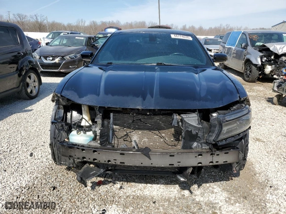 2016 Dodge Charger SXT with VIN 2C3CDXJG7GH238072, listed as a Copart auction lot 48774635 with 156,018 mi miles and Salvage Title. Bid and sale history available at carsss.com. Image 5.