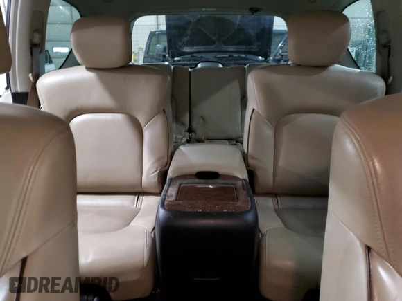 2017 Nissan Armada Platinum with VIN JN8AY2NE1H9707911, listed as a Copart auction lot 46830905 with 131,594 mi miles and Salvage Title. Bid and sale history available at carsss.com. Image 10.