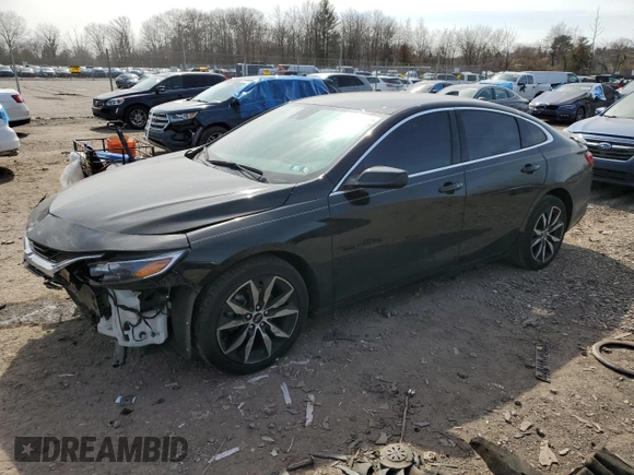 2023 Chevrolet Malibu RS with VIN 1G1ZG5ST0PF128245, listed as a Copart auction lot 48771525 with 51,676 mi miles and Salvage Title. Bid and sale history available at DreamBid. Image 1.