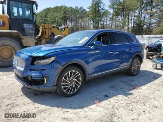 2020 Lincoln Nautilus Reserve with VIN 2LMPJ8KPXLBL11233, listed as a Copart auction lot 51326025 with 0 mi miles and Salvage Title. Bid and sale history available at carsss.com. Image 1.