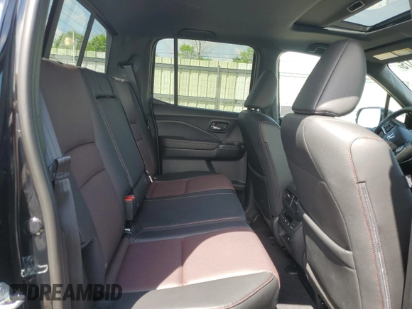2024 Honda Ridgeline Black Edition with VIN 5FPYK3F8XRB028731, listed as a Copart auction lot 58711475 with 7,775 mi miles and Salvage title. Bid and sale history available at DreamBid. Image 10.
