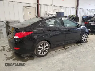 2017 Hyundai Accent SE with VIN KMHCT4AE2HU372154, listed as a Copart auction lot 66647512 with 74,341 mi miles. Bid and sale history available at carsss.com. Image 3.