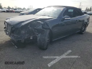 2002 Mercedes-Benz CLK 55 AMG with VIN WDBLK74G62T106105, listed as a Copart auction lot 82887684 with Not Provided miles and Salvage Title. Bid and sale history available at DreamBid. Image 1.