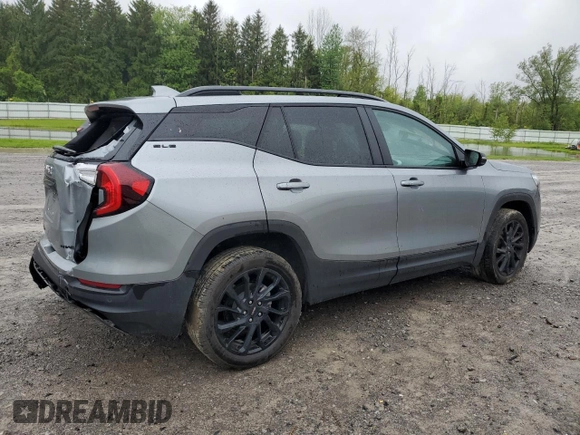 2024 GMC Terrain SLE z VIN 3GKALTEG2RL156273, wystawiony jako Copart lot #57972305 z przebiegiem Nie podano mil oraz Szkoda całkowita • Salvage title. Historia ofert i sprzedaży dostępna na DreamBid. Obrazek 3.