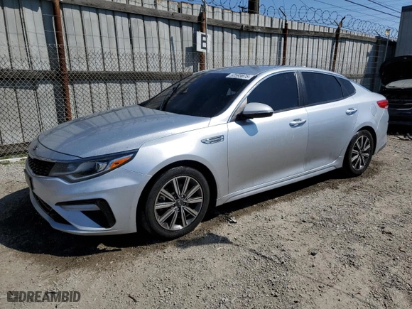 2019 Kia Optima S with VIN 5XXGT4L35KG354892, listed as a Copart auction lot 50595875 with 93,836 mi miles and Salvage Title. Bid and sale history available at carsss.com. Image 1.