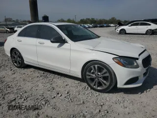 2018 Mercedes-Benz C with VIN 55SWF4JB8JU237921, listed as a Copart auction lot 51014065 with 68,029 mi miles and Salvage Title. Bid and sale history available at carsss.com. Image 4.