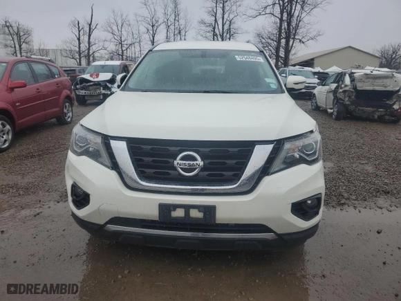 2017 Nissan Pathfinder S with VIN 5N1DR2MM8HC610475, listed as a Copart auction lot 52548495 with 66,766 mi miles and Salvage Title. Bid and sale history available at carsss.com. Image 5.