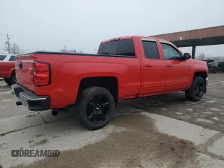 2018 Chevrolet Silverado 1500 LT with VIN 1GCVKREC5JZ325988, listed as a Copart auction lot 52478535 with 57,258 mi miles and Salvage Title. Bid and sale history available at DreamBid. Image 3.