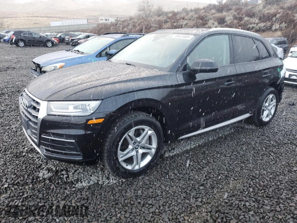 2018 Audi Q5 Premium with VIN WA1ANAFY8J2177422, listed as a Copart auction lot 85524884 with 93,624 mi miles and Salvage Title. Bid and sale history available at carsss.com. Image 1.