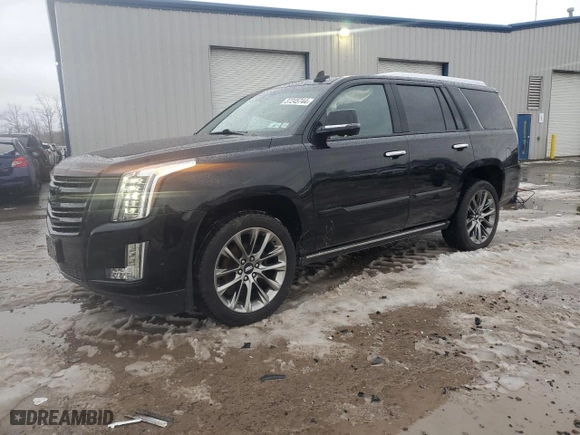 2019 Cadillac Escalade Platinum with VIN 1GYS4DKJ1KR291823, listed as a Copart auction lot 37245744 with 68,799 mi miles. Bid and sale history available at carsss.com. Image 1.
