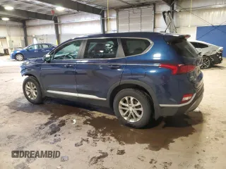 2020 Hyundai Santa Fe SE with VIN 5NMS2CAD4LH180349, listed as a Copart auction lot 50379195 with 34,746 mi miles and Salvage Title. Bid and sale history available at carsss.com. Image 2.