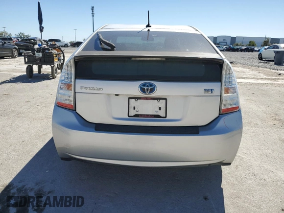 2011 Toyota Prius I with VIN JTDKN3DUXB5331666, listed as a Copart auction lot 48072425 with 121,395 mi miles and Salvage Title. Bid and sale history available at DreamBid. Image 6.
